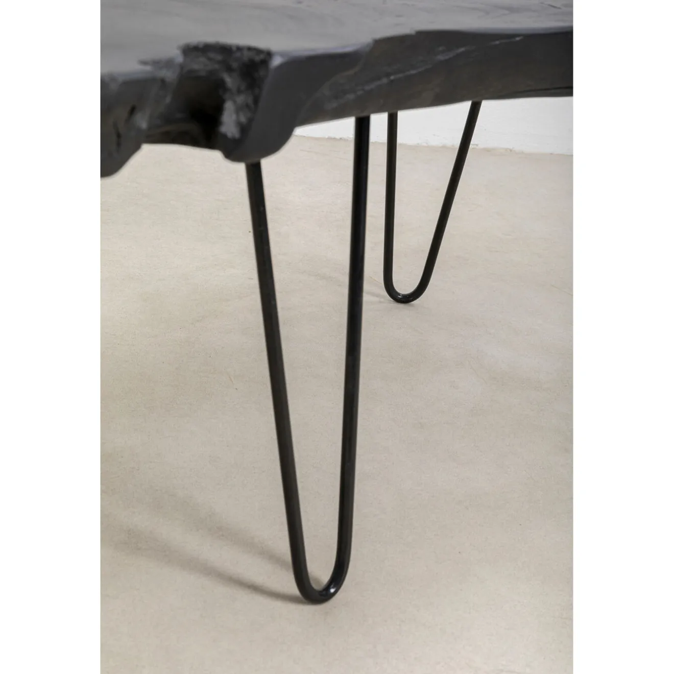 KARE Design Tables Basses|Table Basse Aspen Noir 100X40