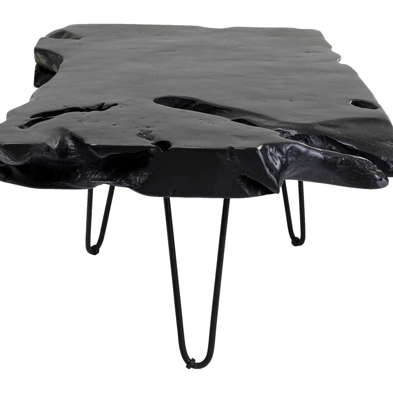 KARE Design Tables Basses|Table Basse Aspen Noir 100X40
