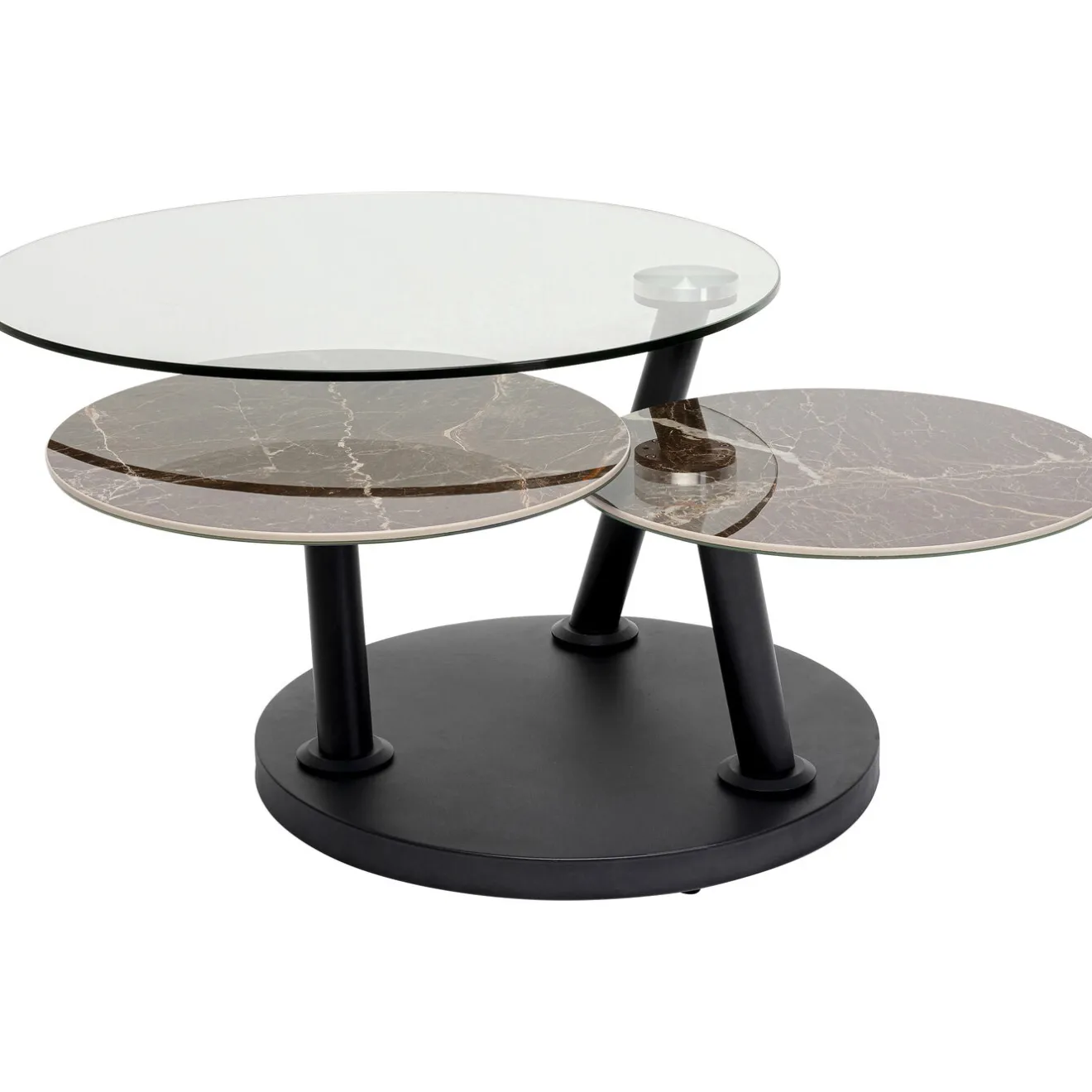 KARE Design Tables Basses|Table Basse Avignon 80 (+124)X80Cm