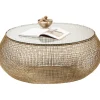 KARE Design Tables Basses|Table Basse Cesta Gold