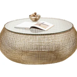 KARE Design Tables Basses|Table Basse Cesta Gold