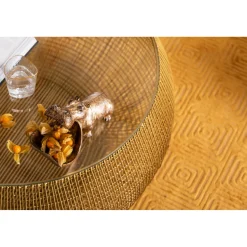 KARE Design Tables Basses|Table Basse Cesta Gold