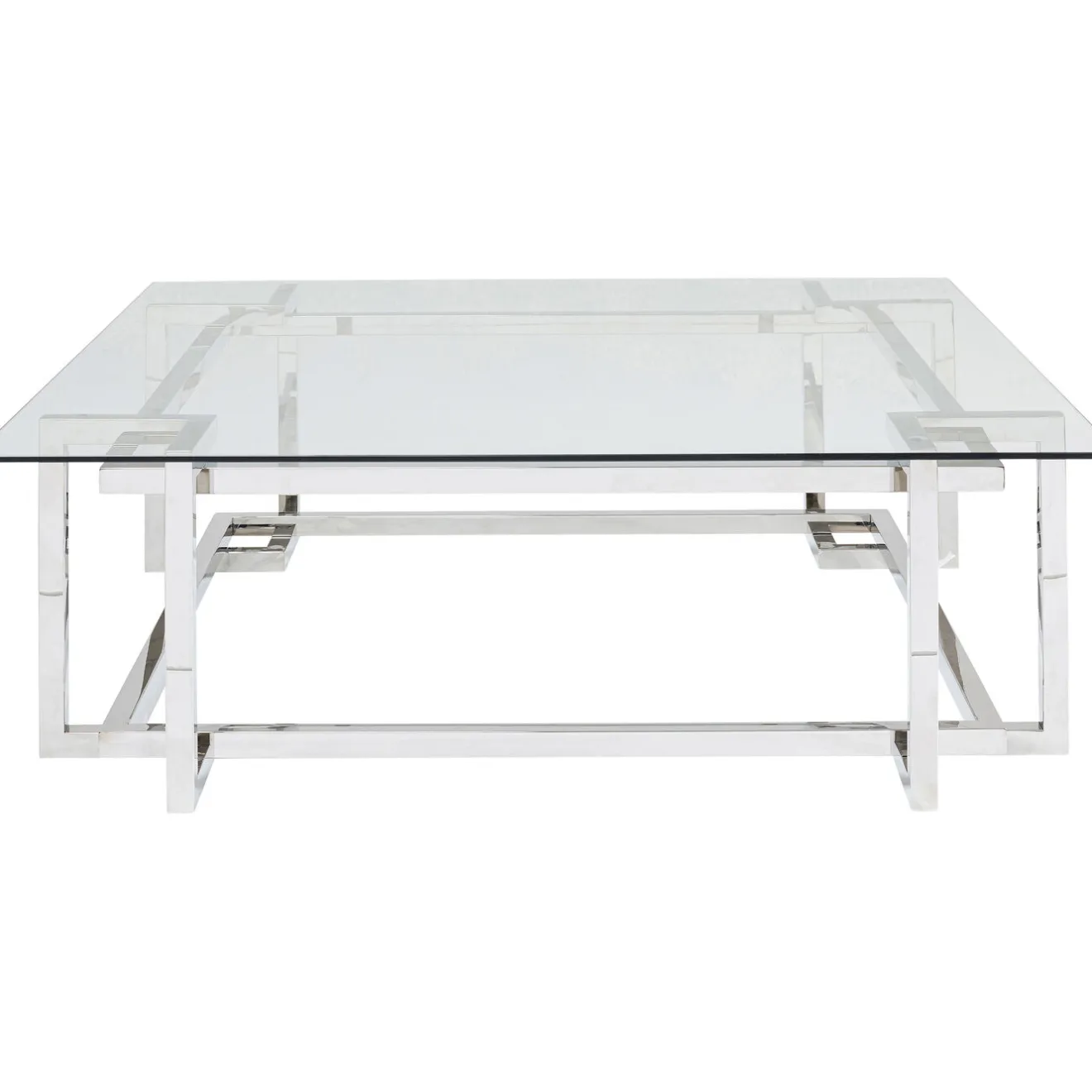 KARE Design Tables Basses|Table Basse Clara Argente 120X120Cm