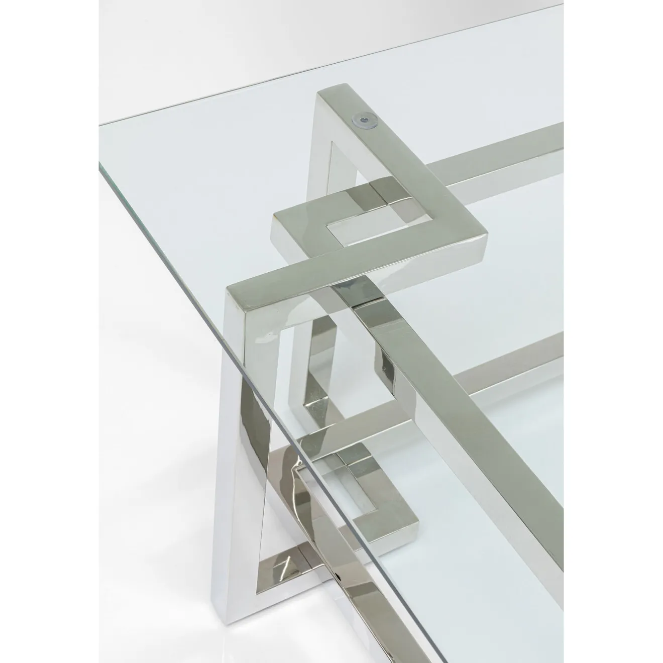 KARE Design Tables Basses|Table Basse Clara Argente 120X120Cm