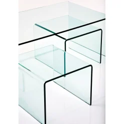KARE Design Tables Basses|Table Basse Clear Club (Set De 3)