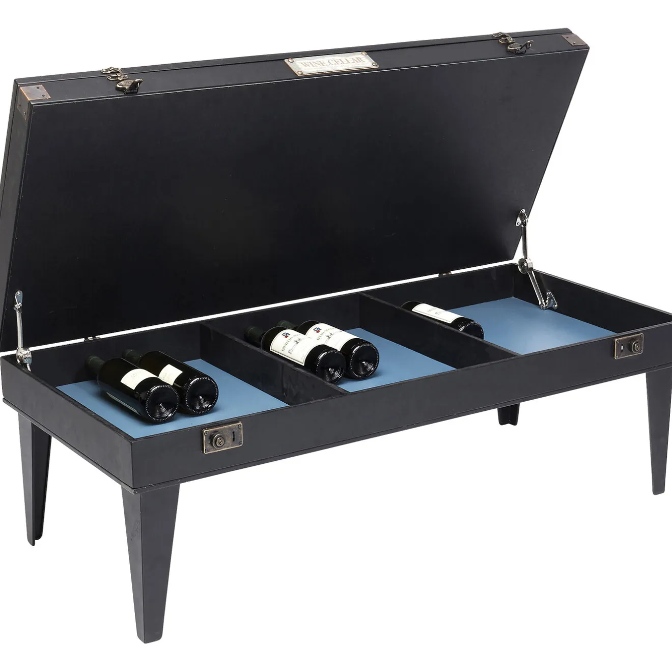 KARE Design Tables Basses|Table Basse Collector Noir 122X55Cm
