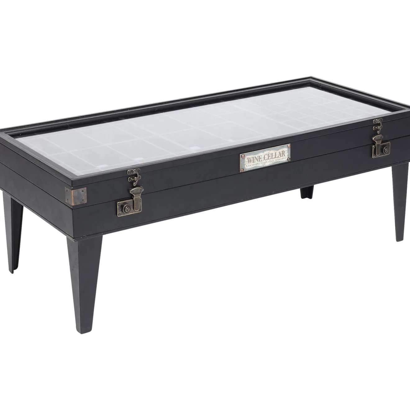KARE Design Tables Basses|Table Basse Collector Noir 122X55Cm