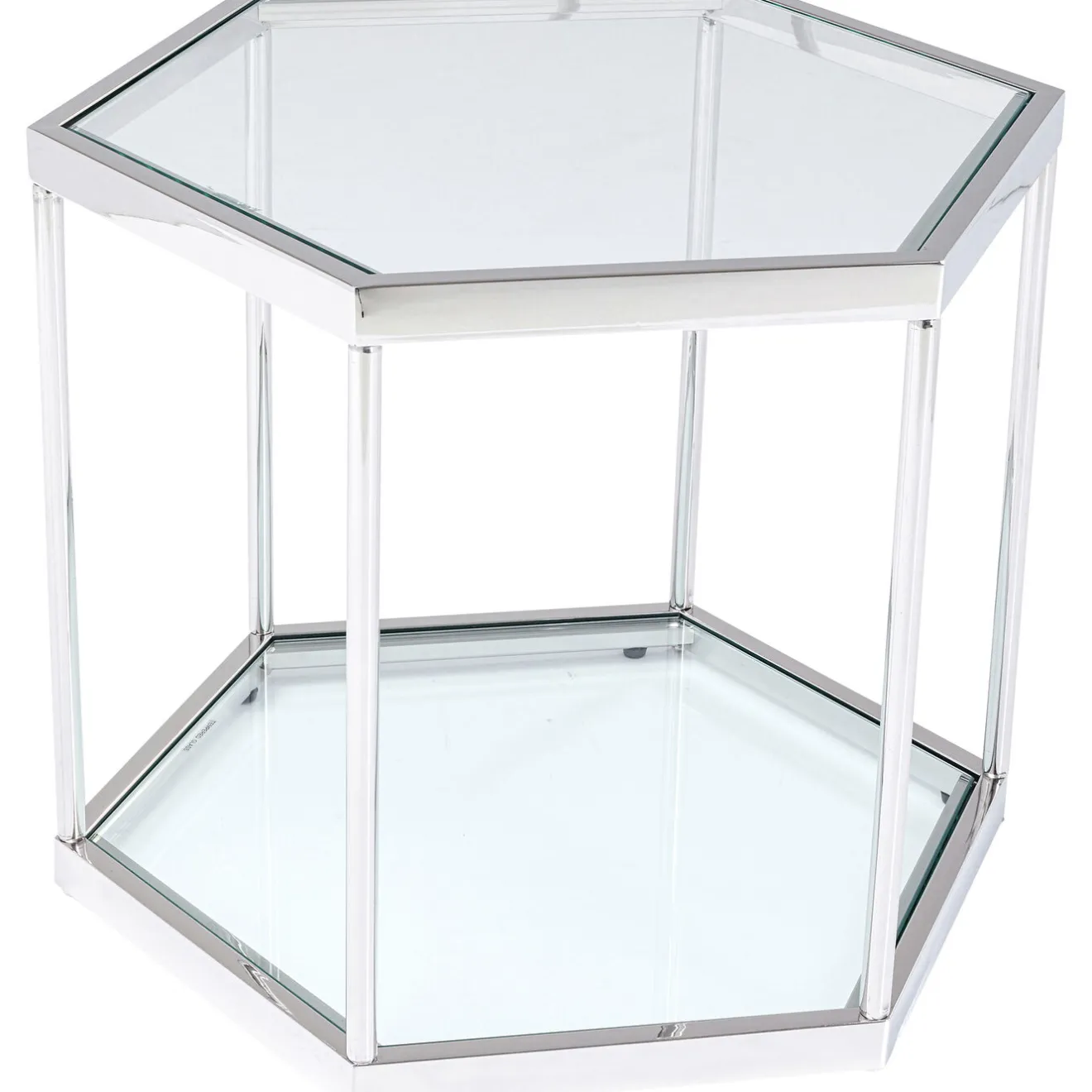 KARE Design Tables Basses|Table Basse Comb Argente 45