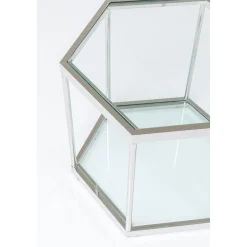 KARE Design Tables Basses|Table Basse Comb Argente 45