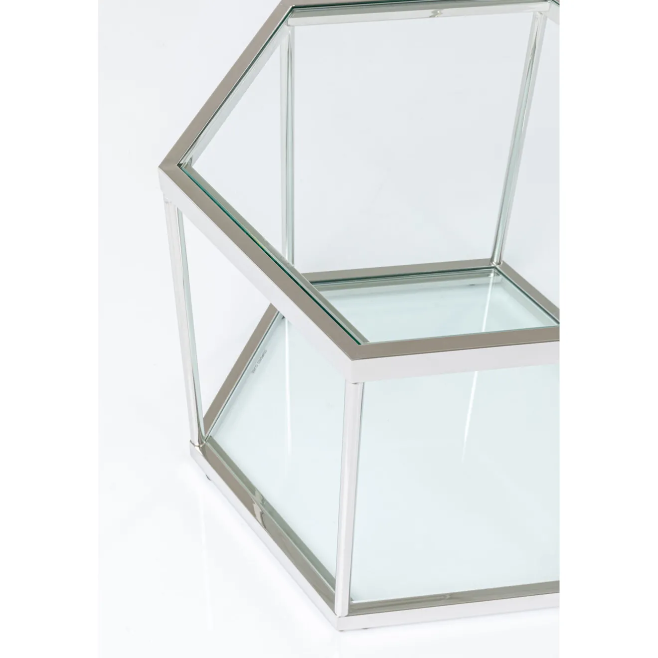 KARE Design Tables Basses|Table Basse Comb Argente 45