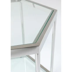 KARE Design Tables Basses|Table Basse Comb Argente 45