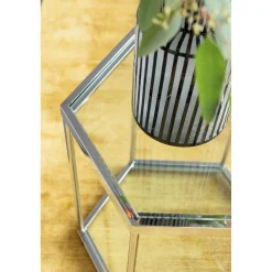 KARE Design Tables Basses|Table Basse Comb Argente 45