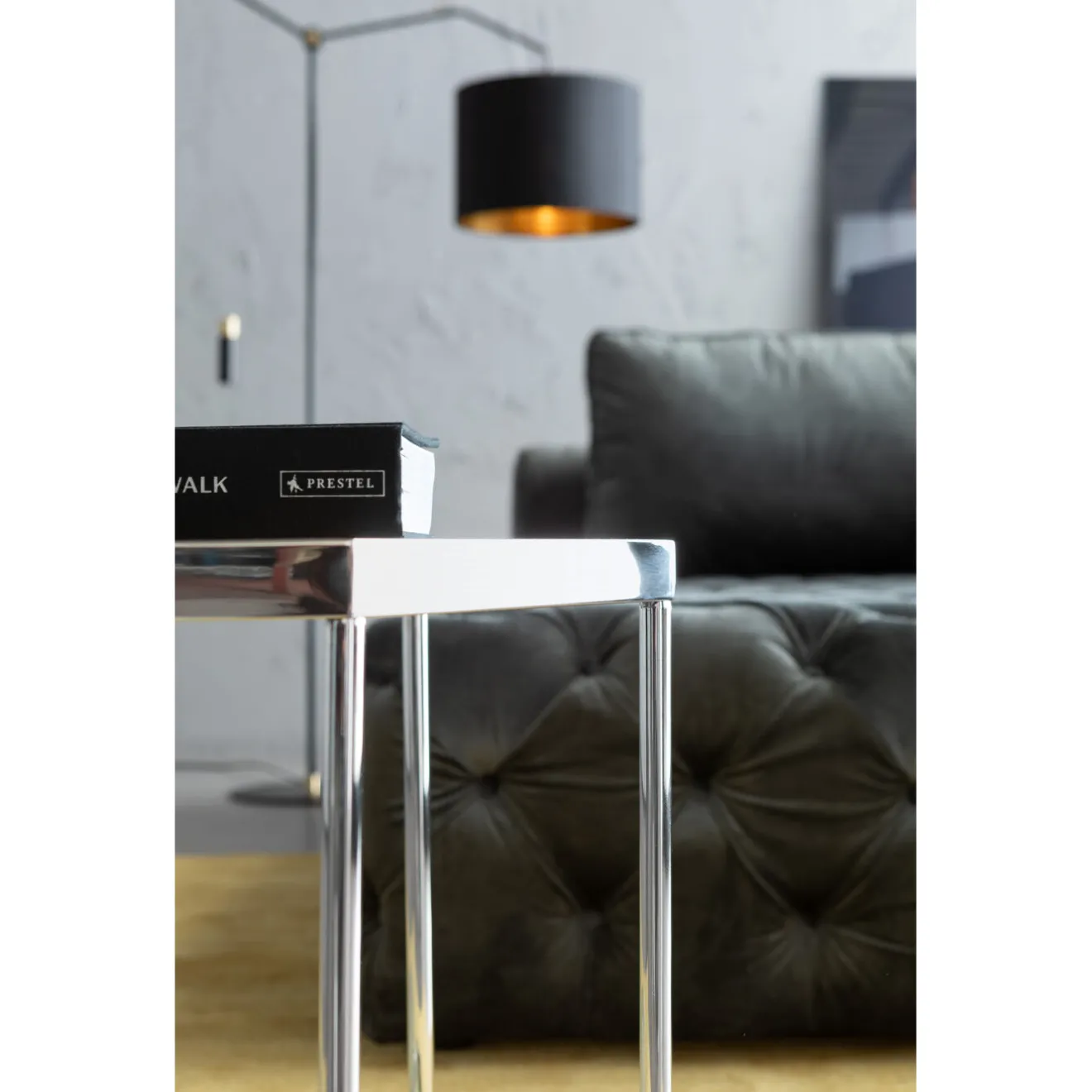 KARE Design Tables Basses|Table Basse Comb Argente 45