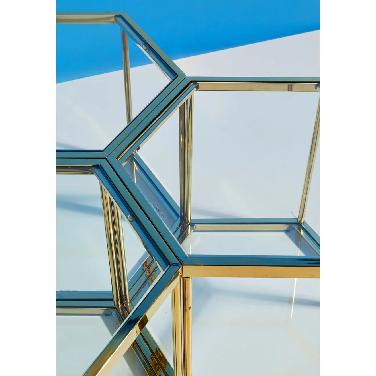 KARE Design Tables Basses|Table Basse Comb Dore 45