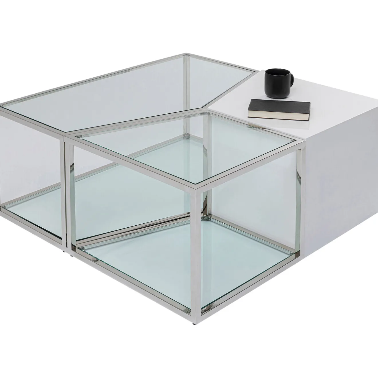 KARE Design Tables Basses|Table Basse Combination 95X95Cm