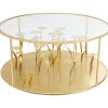 KARE Design Tables Basses|Table Basse Flower Meadow Dore O80
