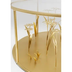KARE Design Tables Basses|Table Basse Flower Meadow Dore O80