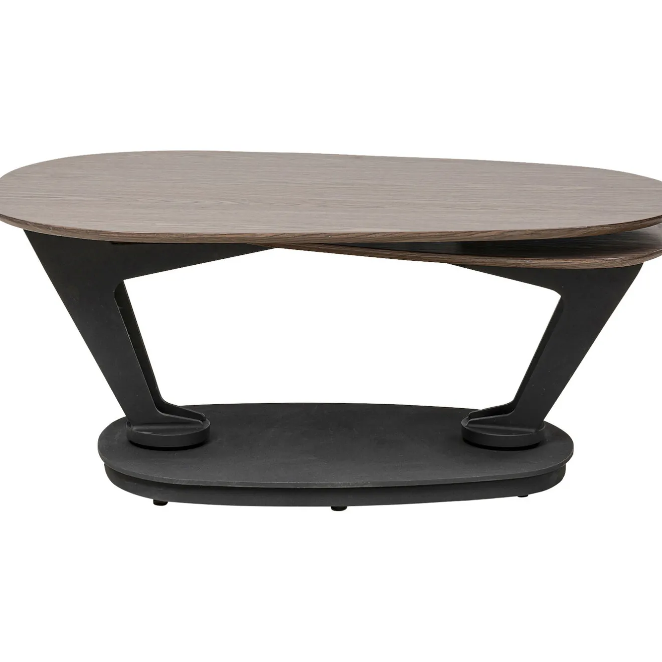 KARE Design Tables Basses|Table Basse Franklin Wood Noyer 161X60Cm
