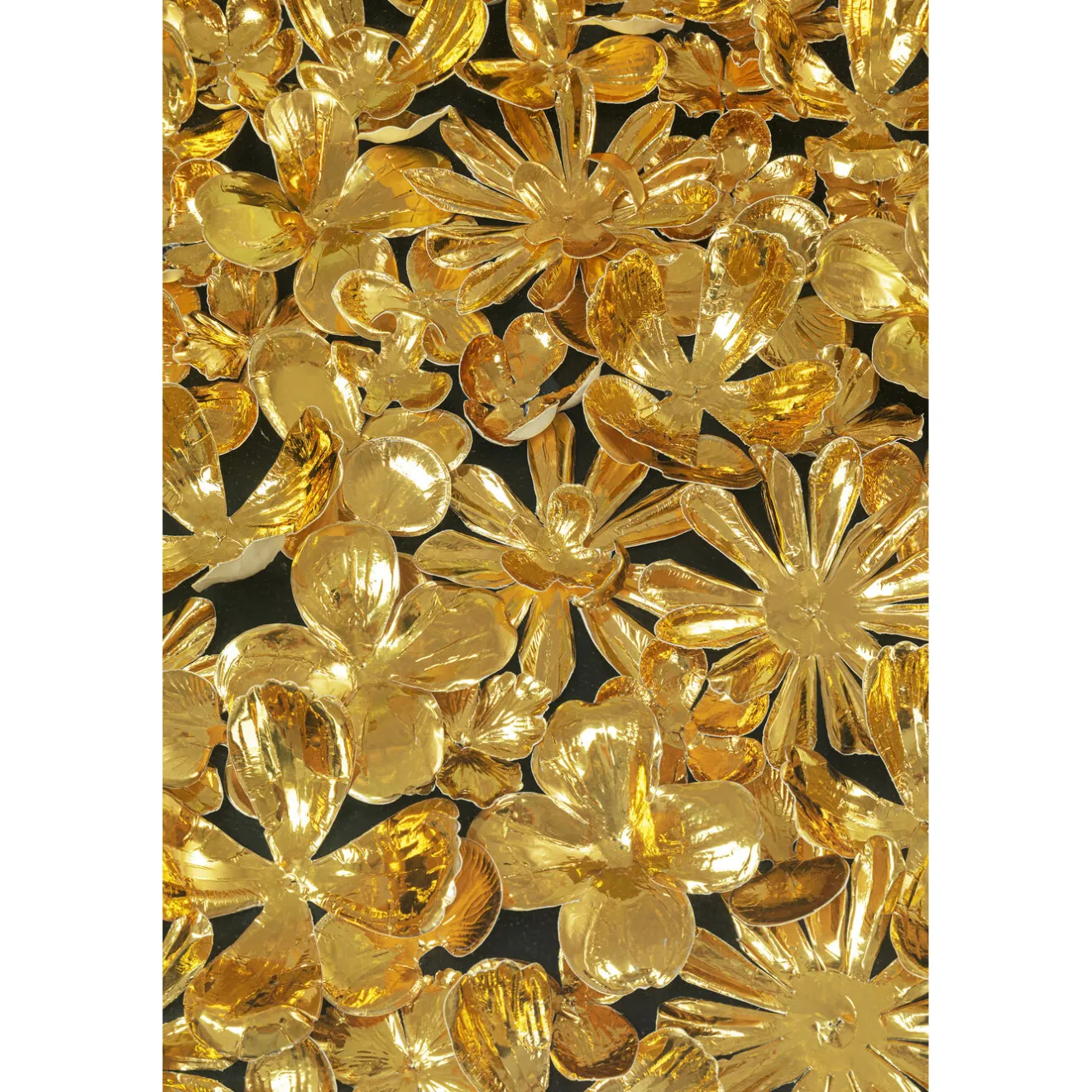 KARE Design Tables Basses|Table Basse Gold Flowers 120X60