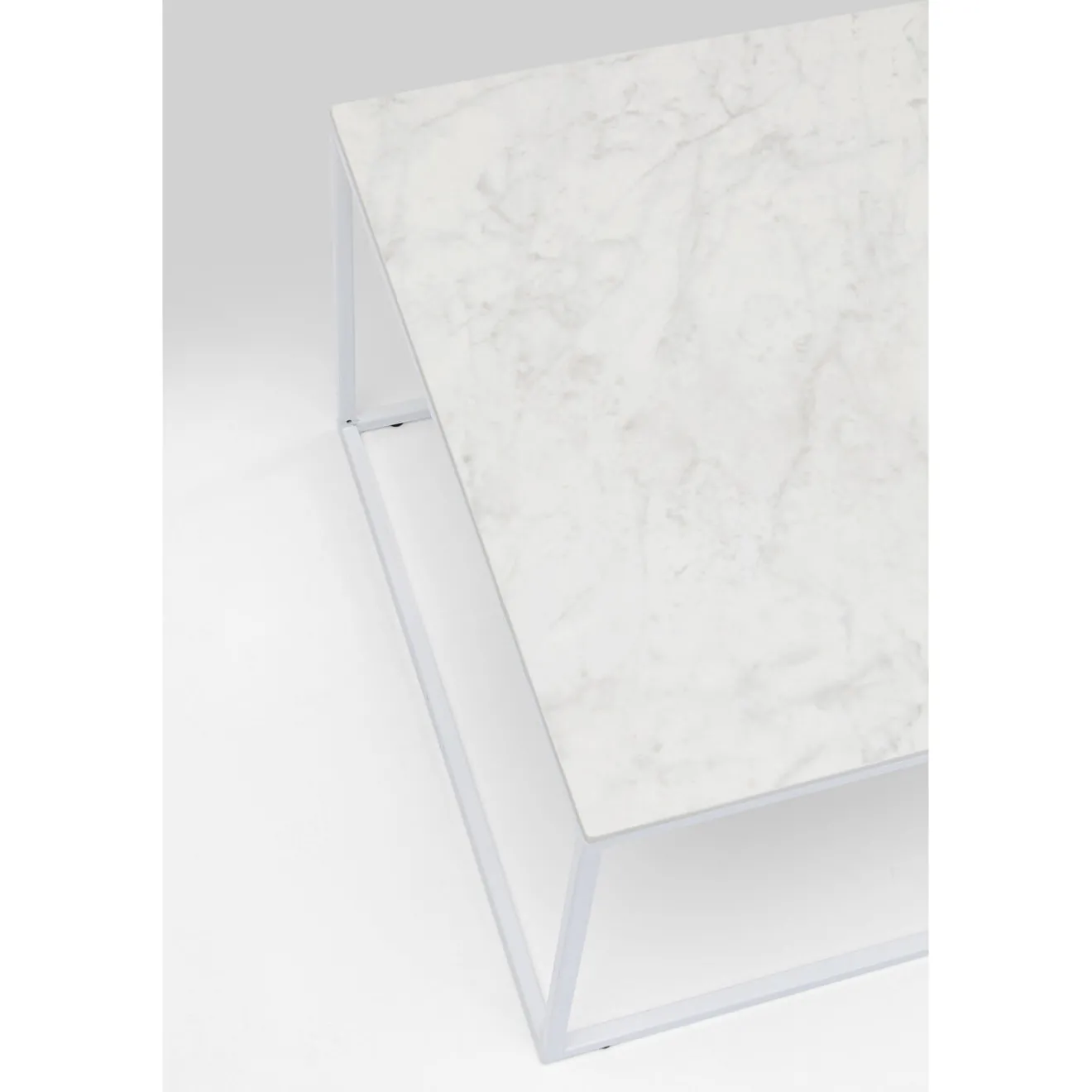 KARE Design Mobilier Lounge|Table Basse Greta Blanc 100X50