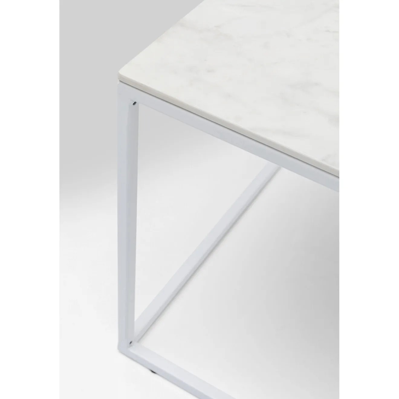 KARE Design Mobilier Lounge|Table Basse Greta Blanc 100X50