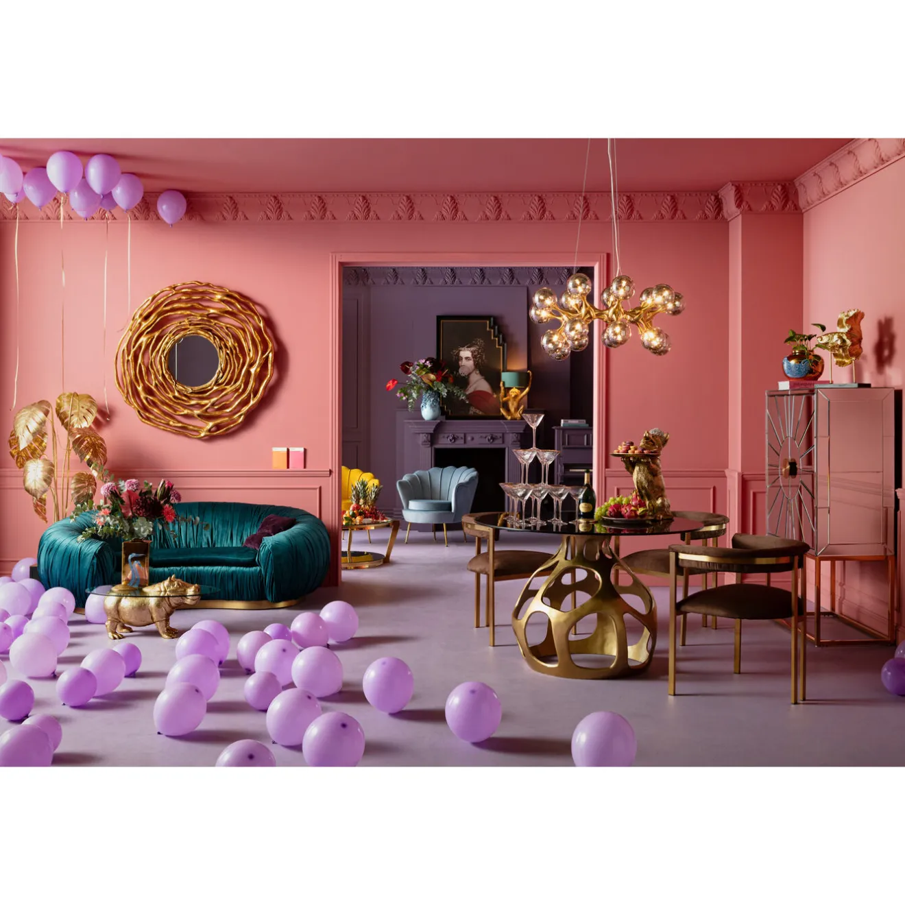 KARE Design Tables Basses|Table Basse Hippo 80X49Cm