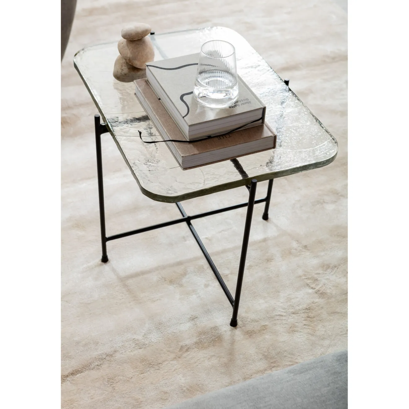 KARE Design Tables Basses|Table Basse Ice Noir 63X46Cm