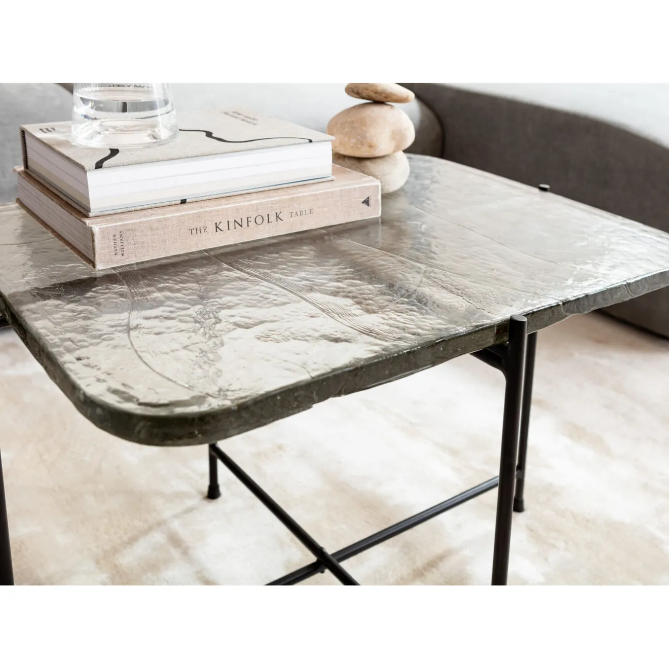 KARE Design Tables Basses|Table Basse Ice Noir 63X46Cm
