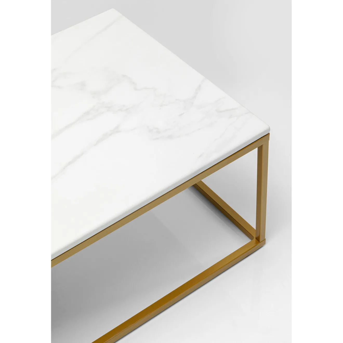 KARE Design Tables Basses|Table Basse Key West Dore 120X60Cm