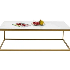 KARE Design Tables Basses|Table Basse Key West Dore 120X60Cm