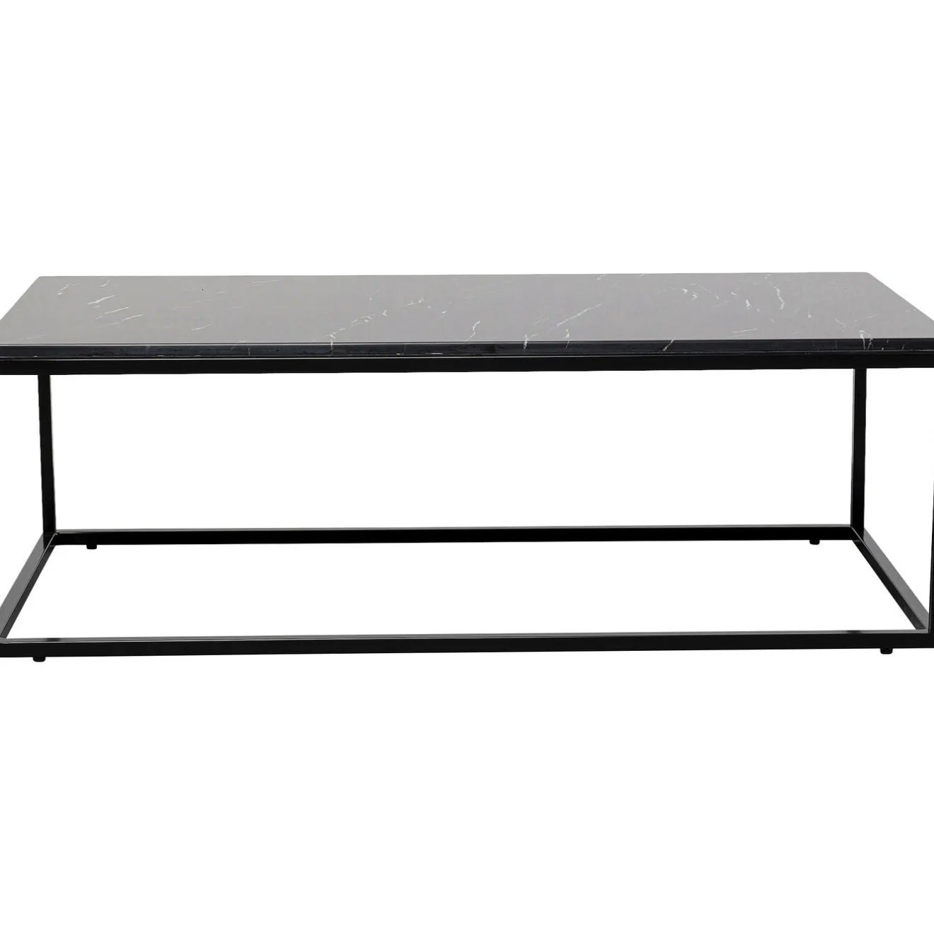 KARE Design Tables Basses|Table Basse Key West Noir 120X60Cm