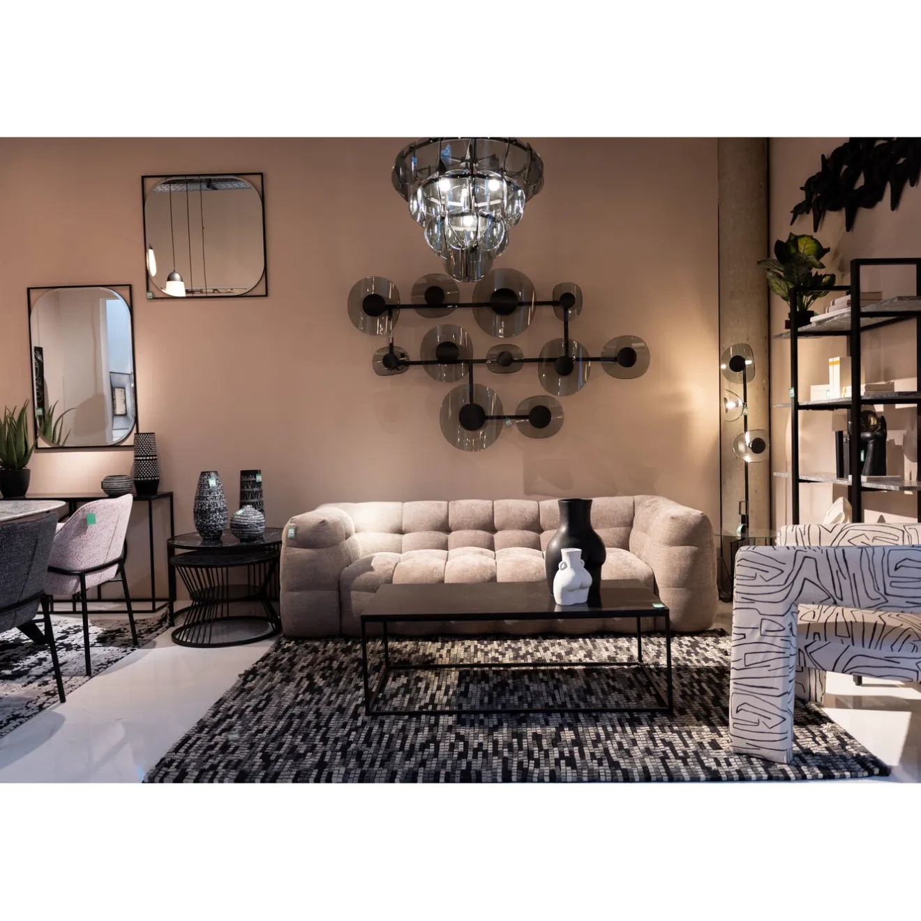 KARE Design Tables Basses|Table Basse Key West Noir 120X60Cm