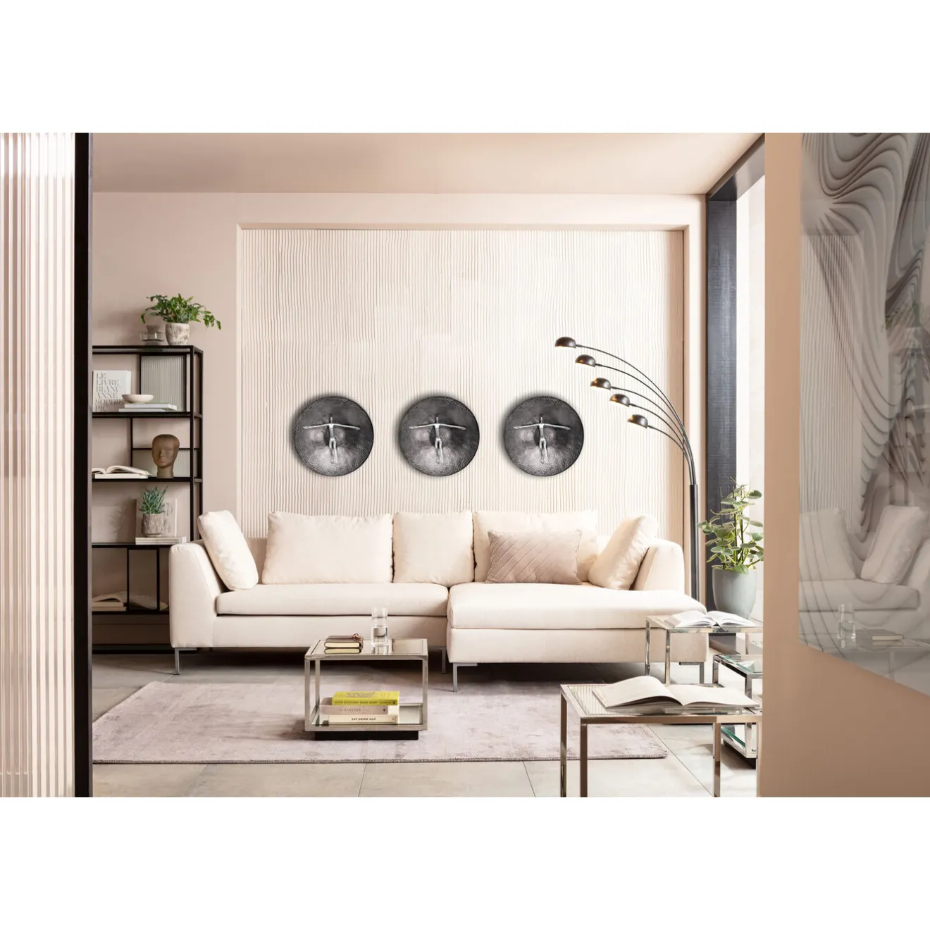 KARE Design Tables Basses|Table Basse Luigi Argente (4/Set)