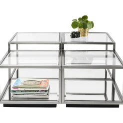 KARE Design Tables Basses|Table Basse Luigi Argente (4/Set)