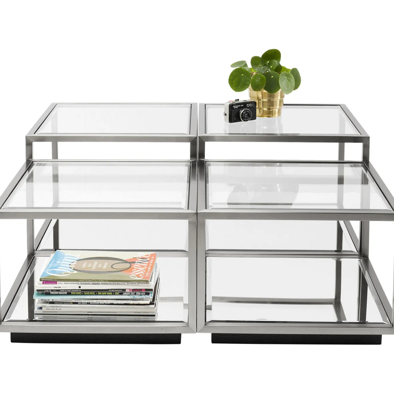 KARE Design Tables Basses|Table Basse Luigi Argente (4/Set)