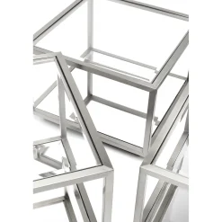 KARE Design Tables Basses|Table Basse Luigi Argente (4/Set)