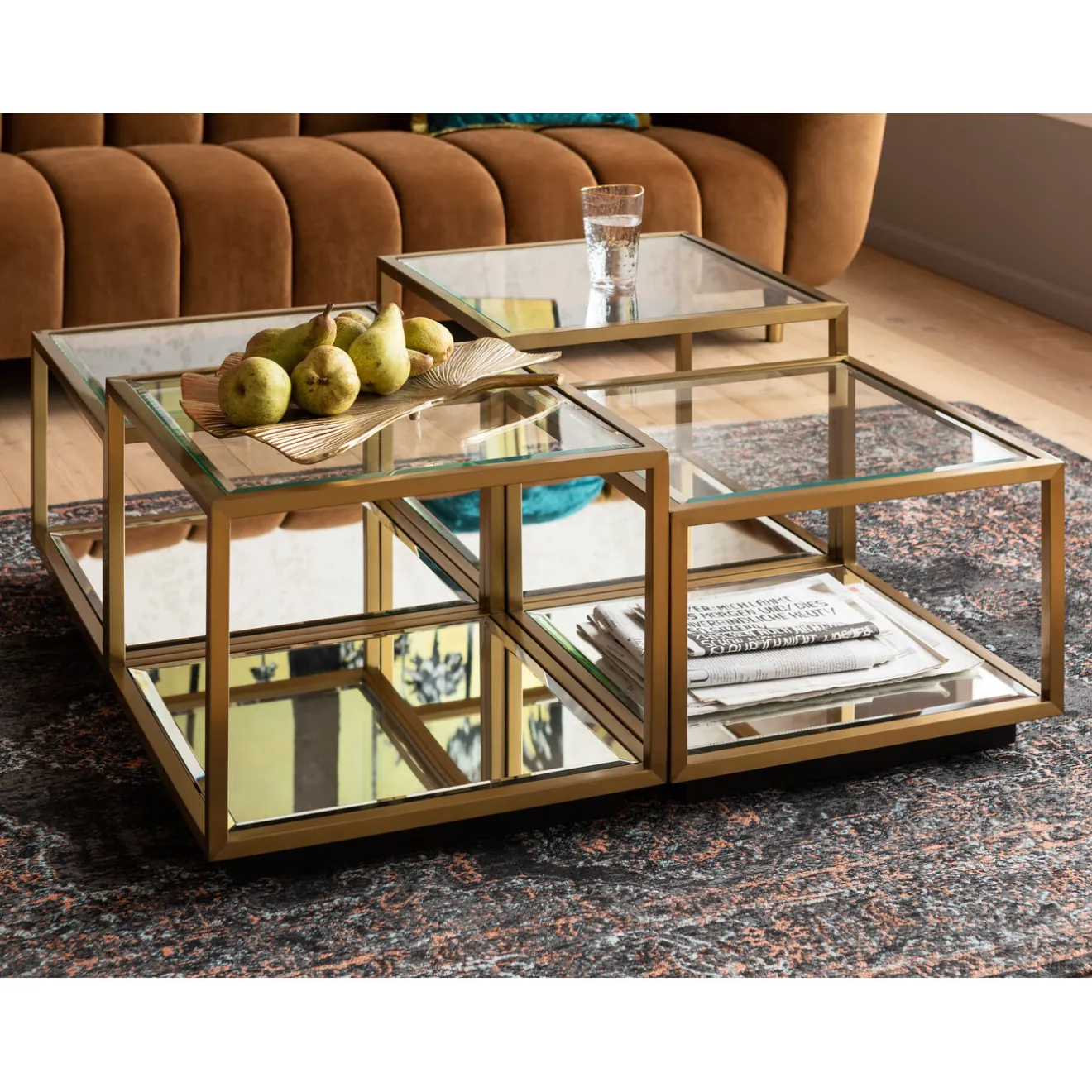 KARE Design Tables Basses|Table Basse Luigi Dore (Jeu De 4)