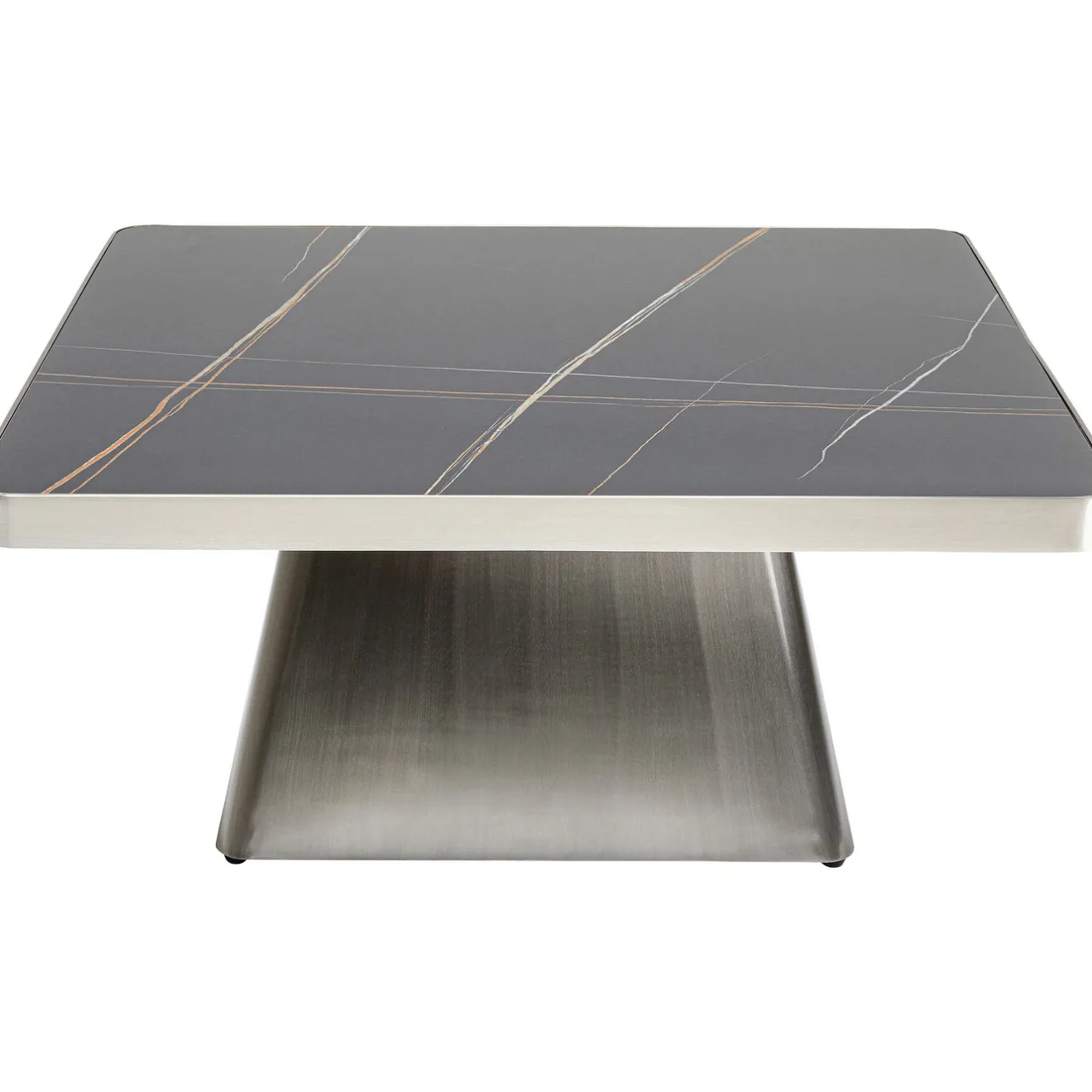 KARE Design Tables Basses|Table Basse Miler Argente 80X80Cm