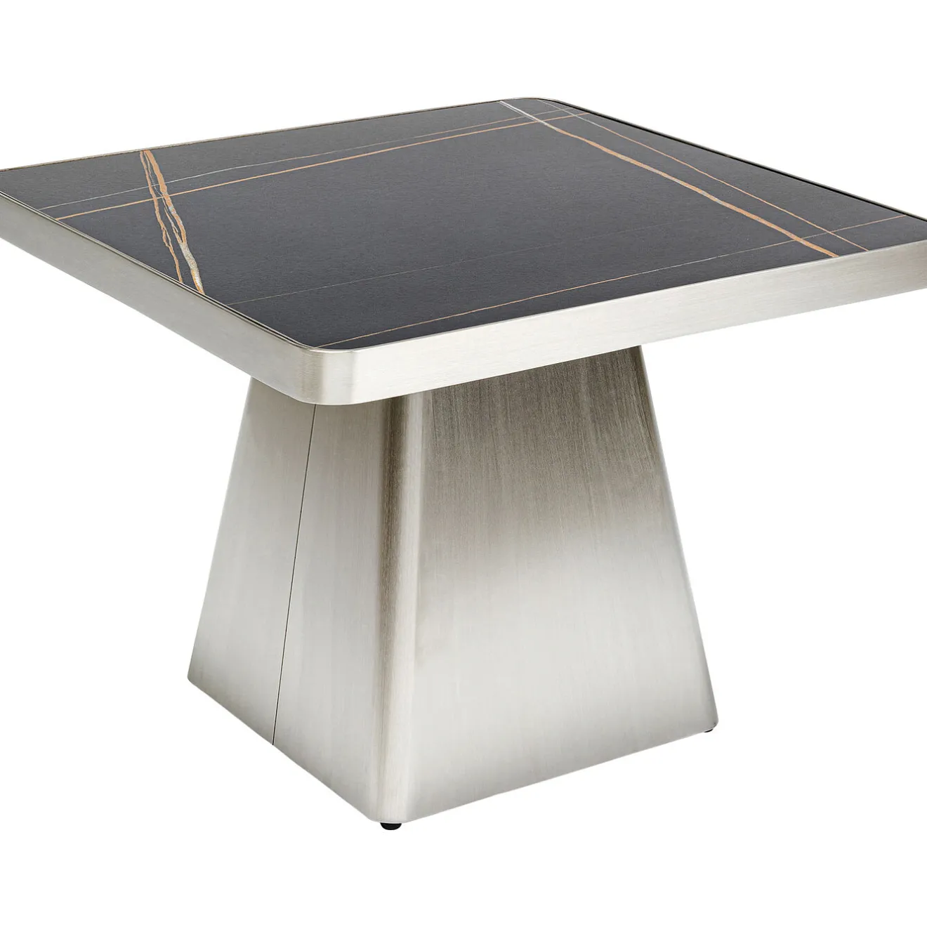 KARE Design Tables Basses|Table Basse Miler Argente 80X80Cm
