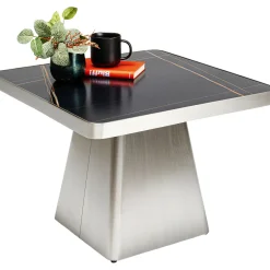 KARE Design Tables Basses|Table Basse Miler Argente 80X80Cm