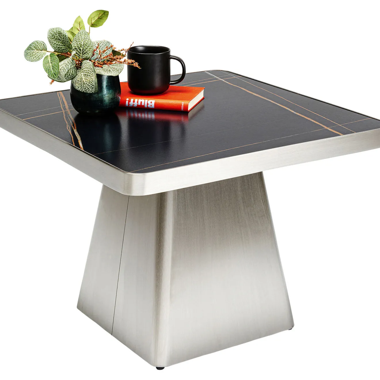 KARE Design Tables Basses|Table Basse Miler Argente 80X80Cm