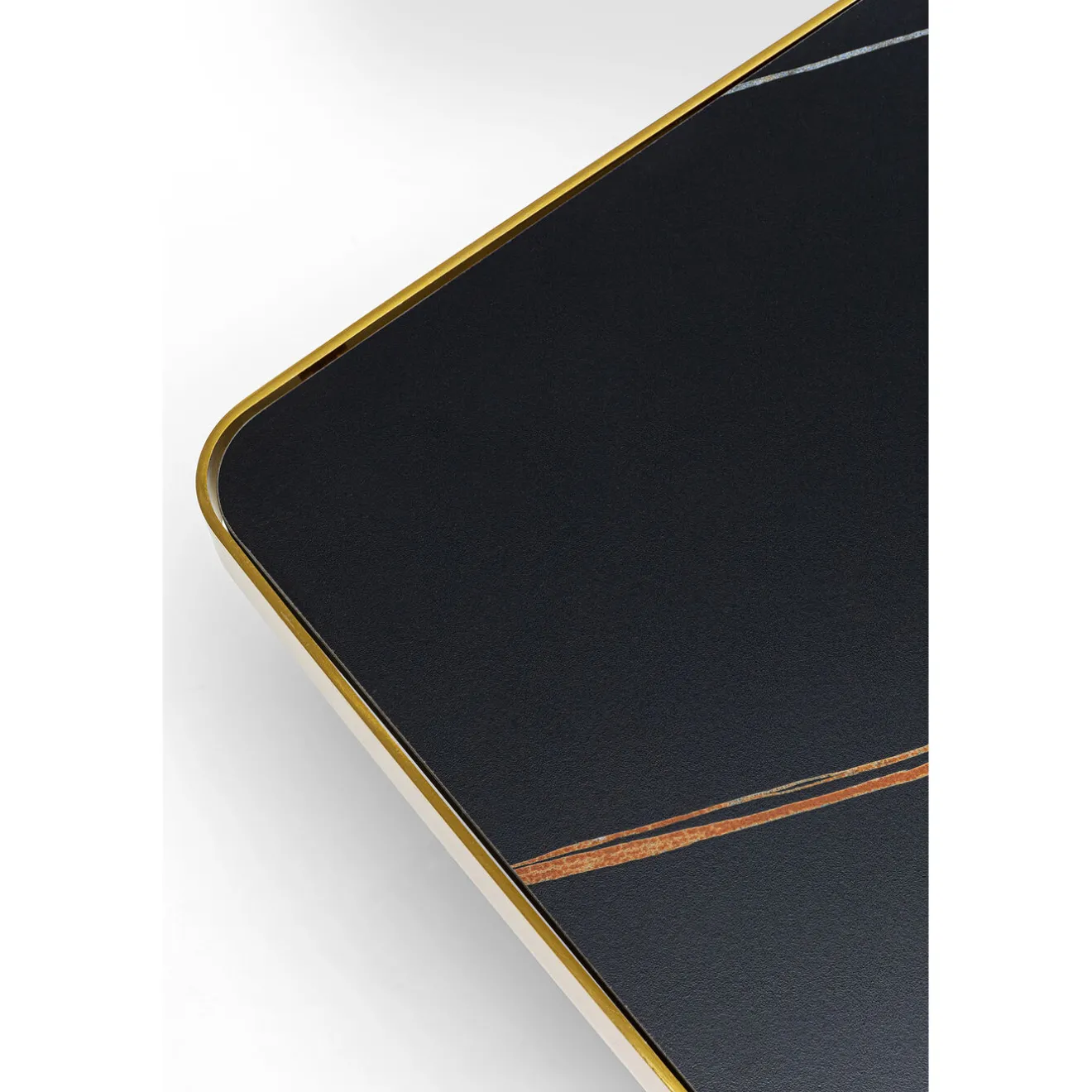 KARE Design Tables Basses|Table Basse Miler Dore 80X80Cm