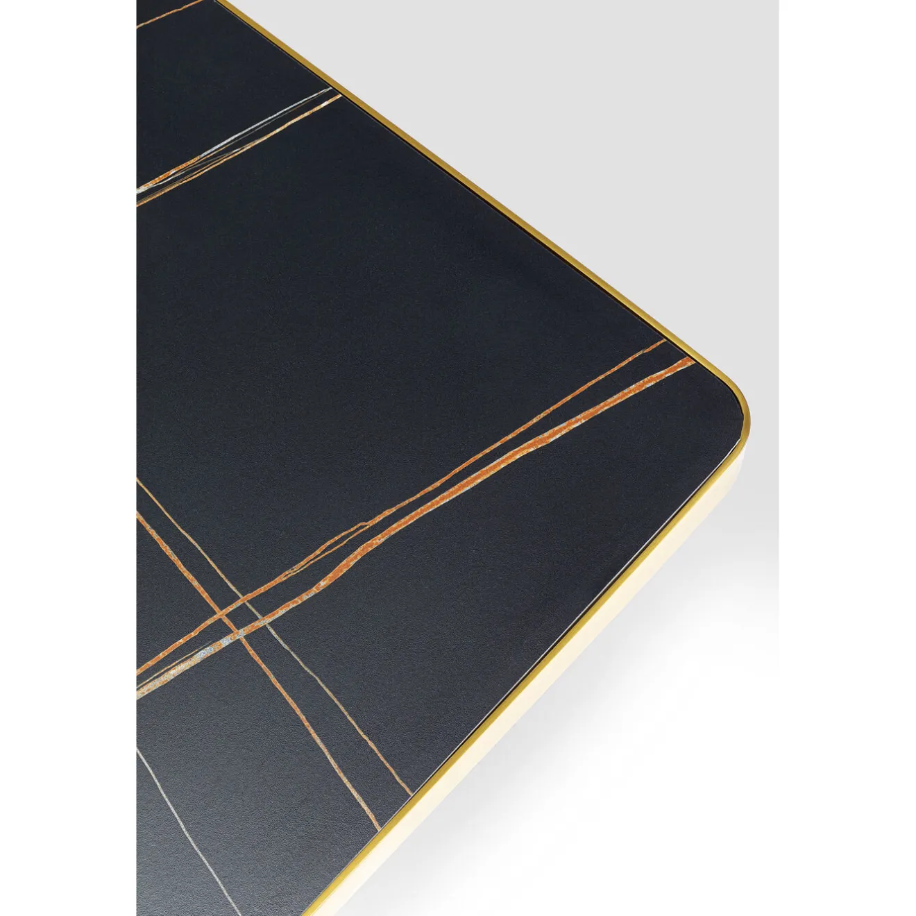 KARE Design Tables Basses|Table Basse Miler Dore 80X80Cm