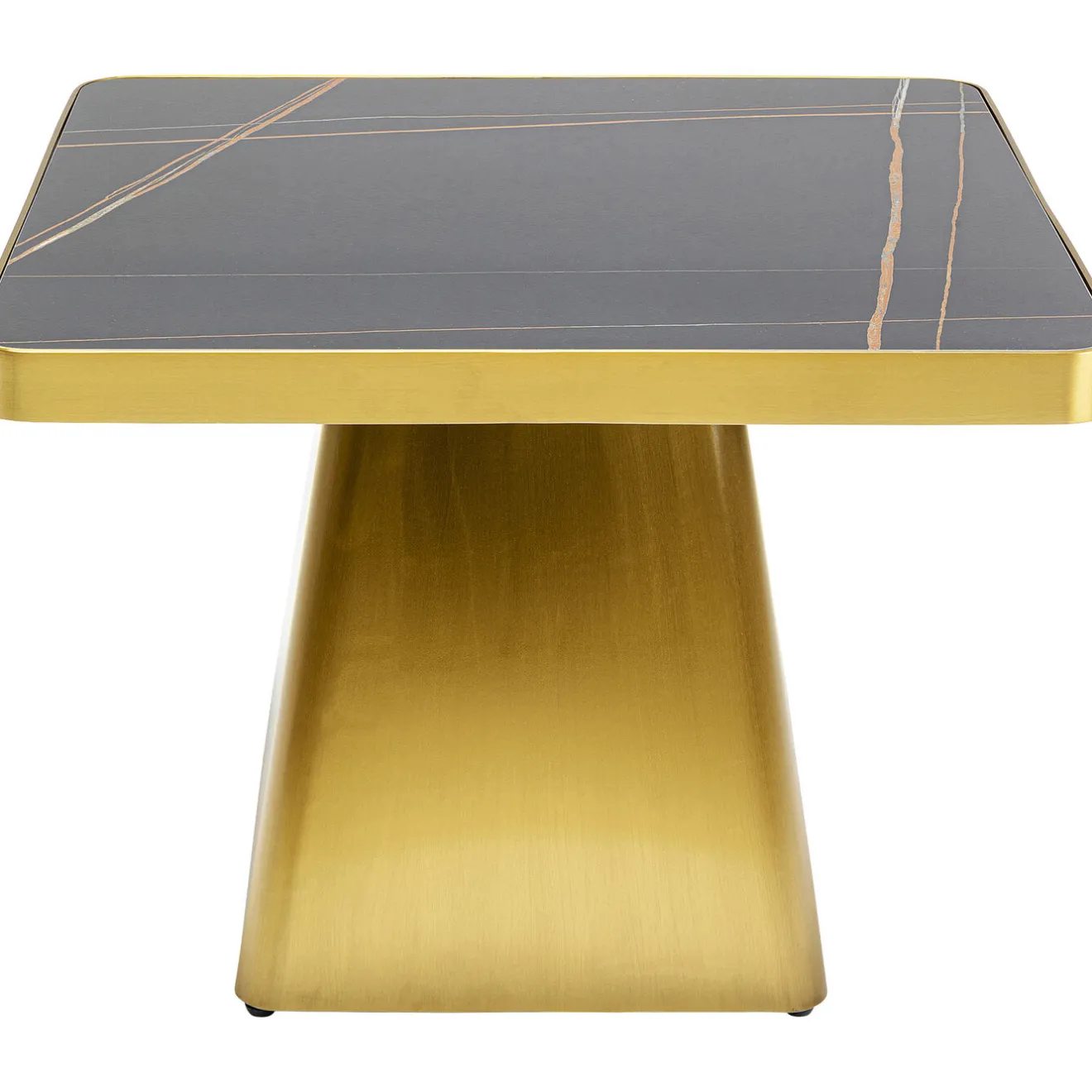KARE Design Tables Basses|Table Basse Miler Dore 80X80Cm