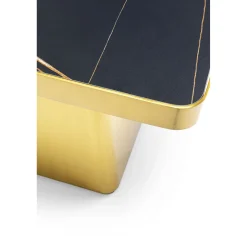 KARE Design Tables Basses|Table Basse Miler Dore 80X80Cm