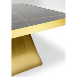 KARE Design Tables Basses|Table Basse Miler Dore 80X80Cm