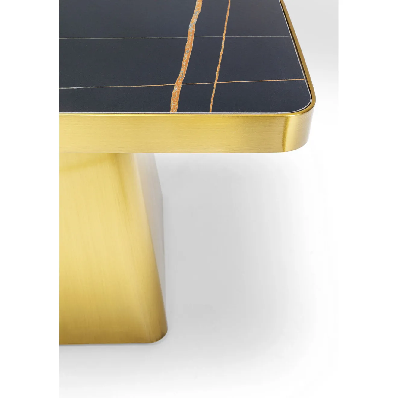 KARE Design Tables Basses|Table Basse Miler Dore 80X80Cm