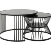 KARE Design Tables Basses|Table Basse Roma Noir (2/Set)