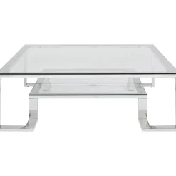 KARE Design Tables Basses|Table Basse Silver Rush 120X120Cm