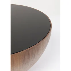 KARE Design Tables Basses|Table Basse Tear Drops Noyer O80Cm